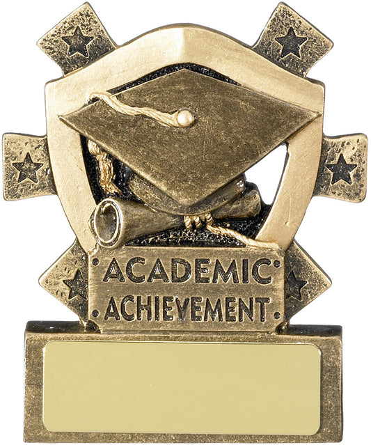 Academic Achievement Mini Shield