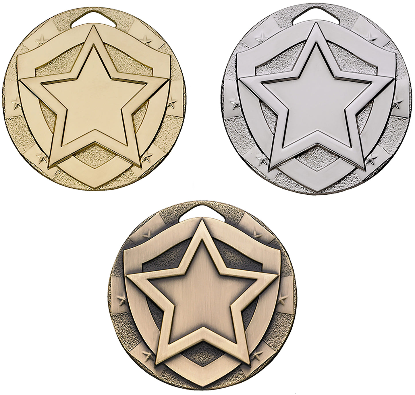 Star Mini Shield Medal