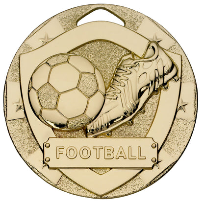 Football Mini Shield Medal