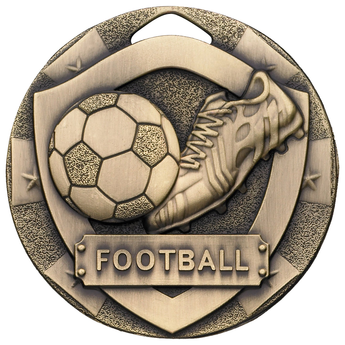Football Mini Shield Medal