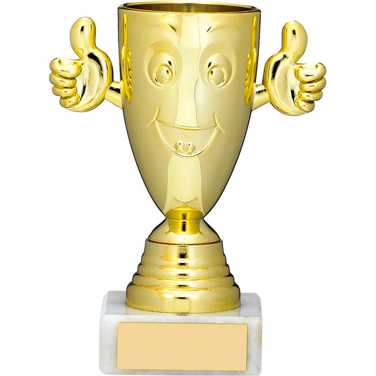 Happy Thumbs Up Trophy