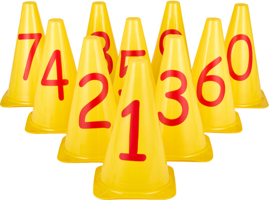 Numbered Cones (Set of 10)