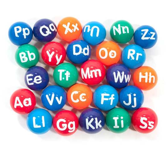 First-play Alphabet Vinyl Playballs