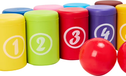 Foam Can and Ball Set (Set of 10)