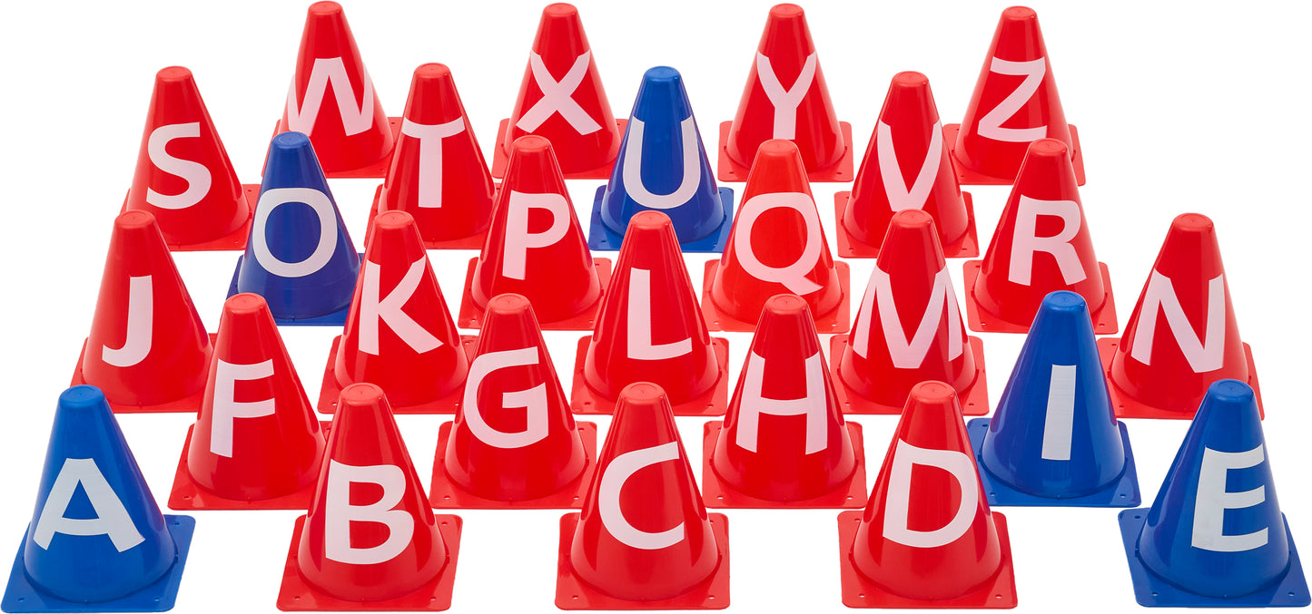 Alphabet Cones Set (Set of 26)