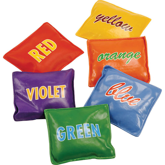 PVC Multi Coloured Bean Bag Set of 6