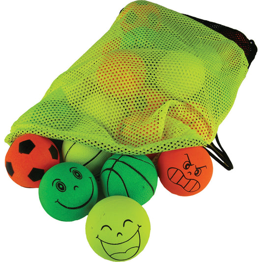 Neon Rubber Playballs