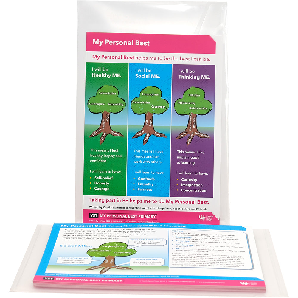 YST My Personal Best Planner Primary Age 4-7 + 7-11