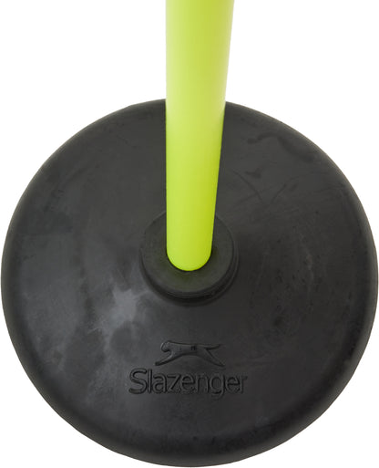 Slazenger Yellow Rounders Posts & Black Bases (Set of 4)