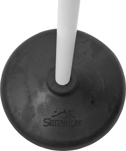 Slazenger White Rounders Posts & Black Bases (Set of 4)