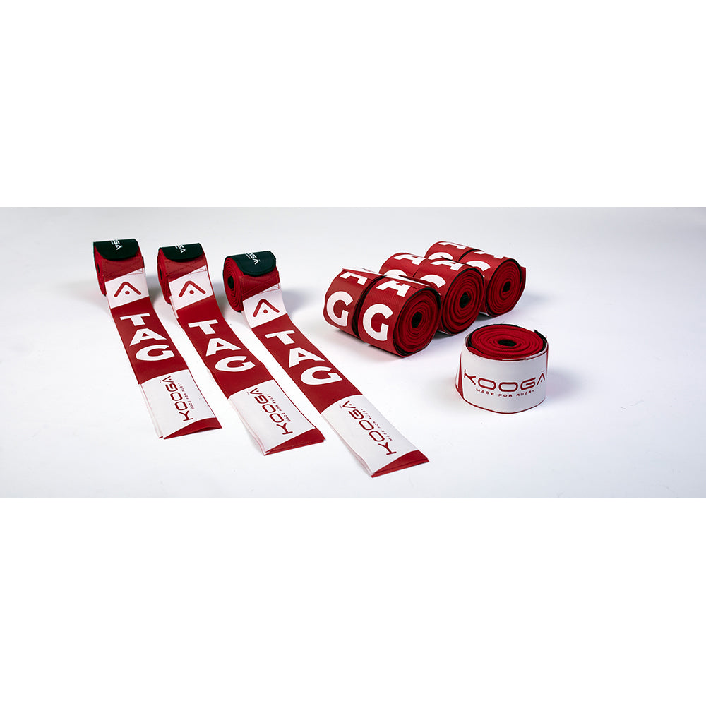 Vinyl Rugby Tag Belts (10 belts - 20 Tags)