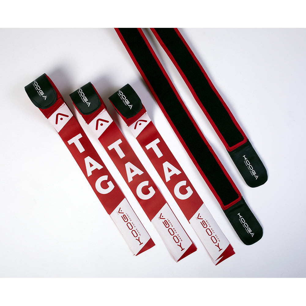Vinyl Rugby Tag Belts (10 belts - 20 Tags)