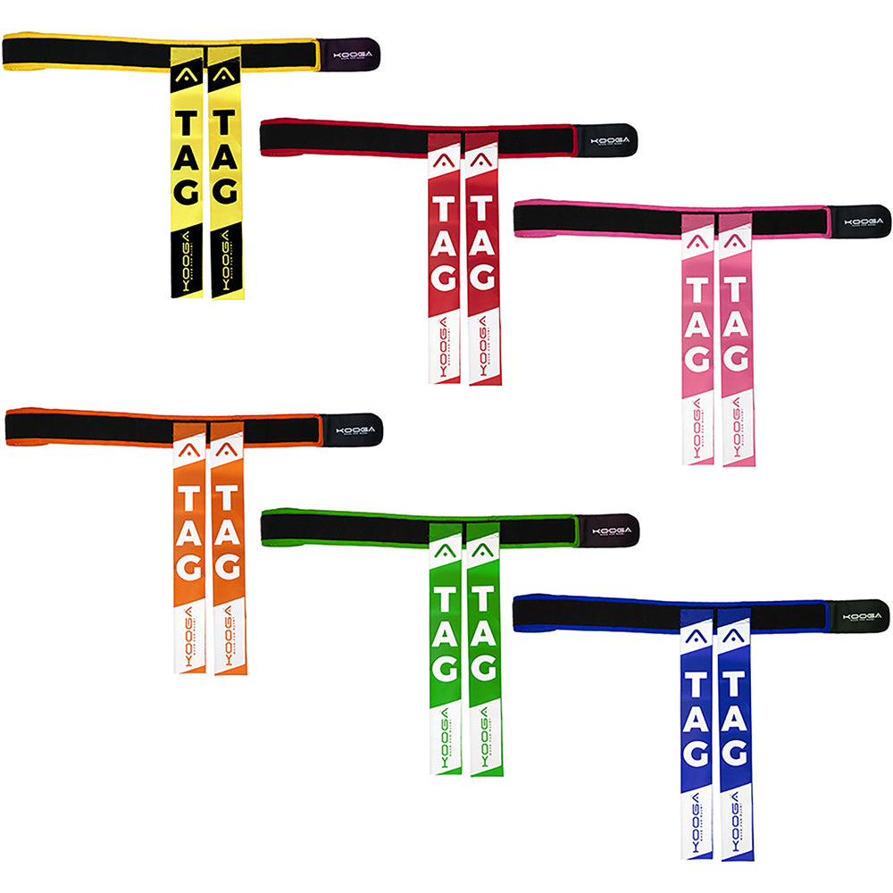 Vinyl Rugby Tag Belts (10 belts - 20 Tags)