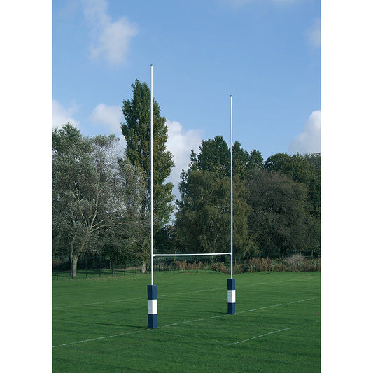 Harrod Hinged No 2a Steel Rugby Posts 10m (per pair)