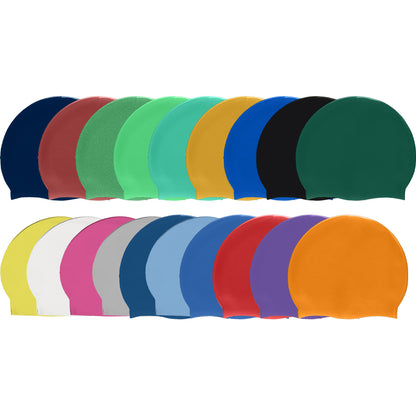 Silicone Swim Cap 3 Colour Print