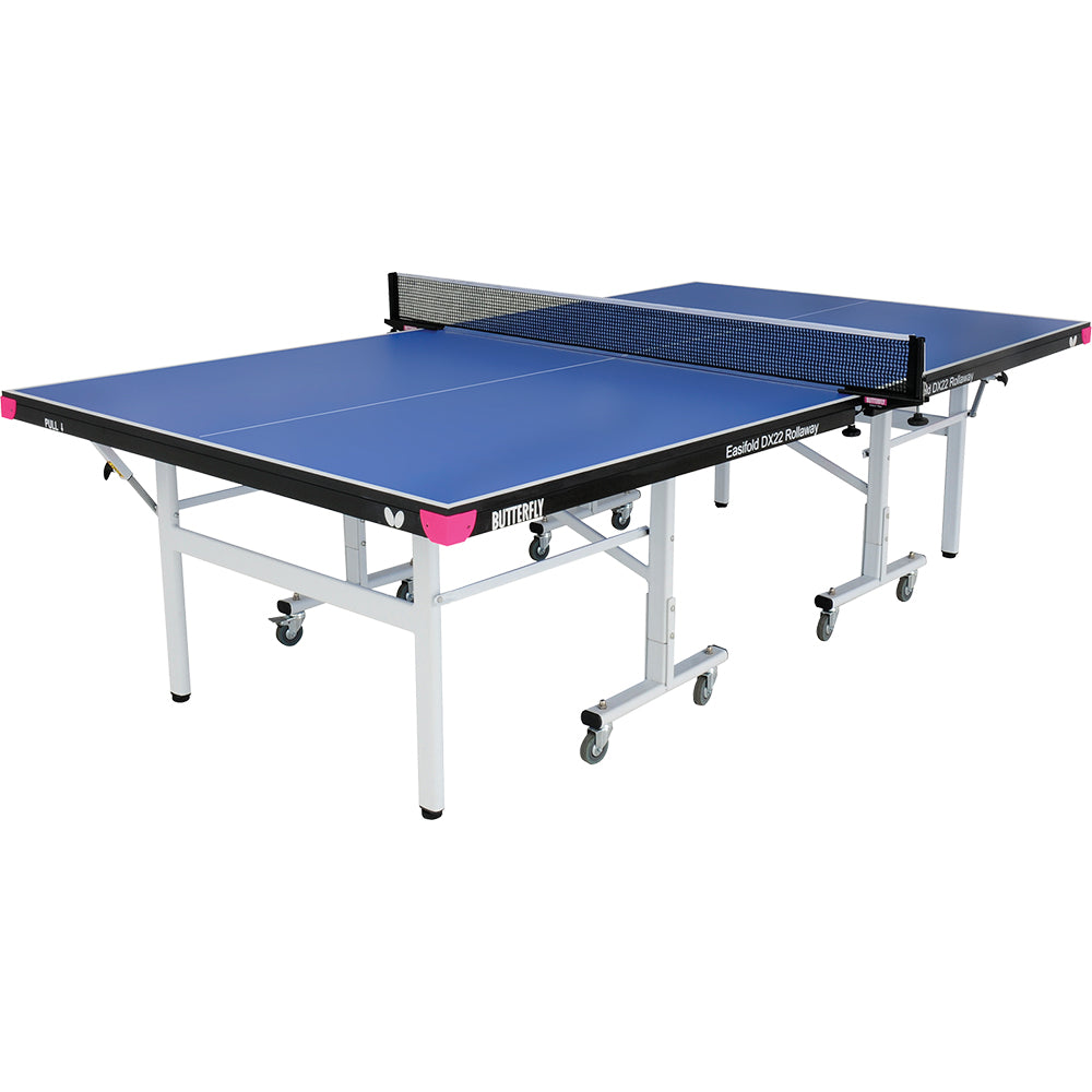 4x Butterfly Easifold DX22 Rollaway Indoor Table Tennis Tables