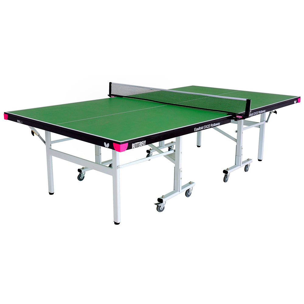 4x Butterfly Easifold DX22 Rollaway Indoor Table Tennis Tables