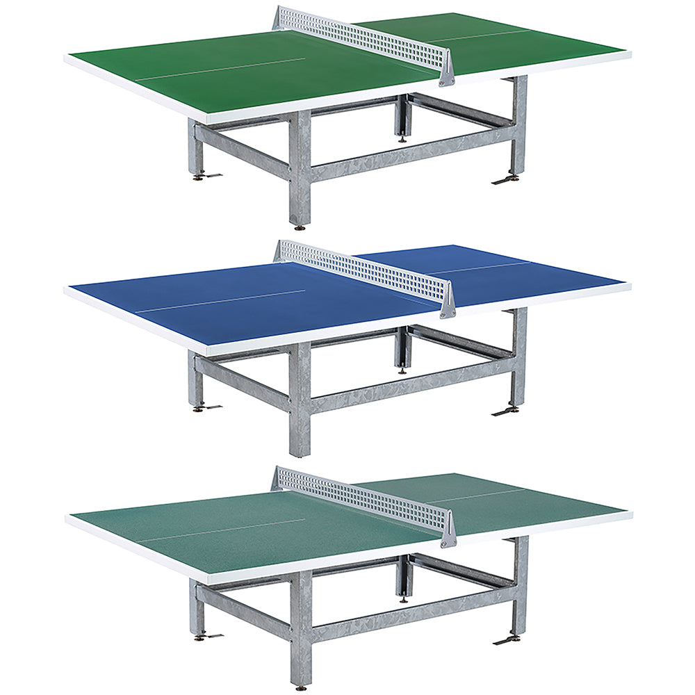 Perminent Table Butterfly S2000 Concrete/Steel Permanent Table Tennis Table – Sports ...