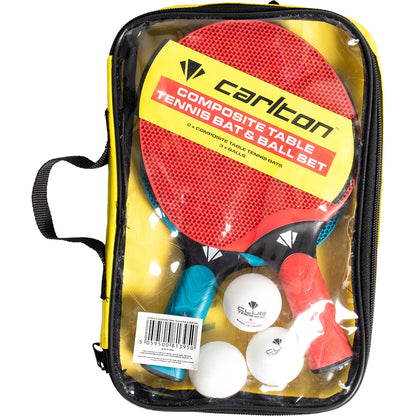 Carlton Composite Table Tennis Bat & Ball Set