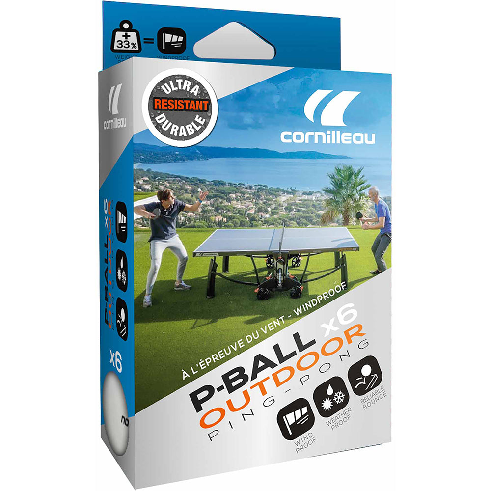 Cornilleau Outdoor Ultradurable Table Tennis Balls