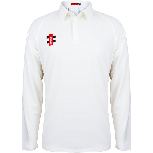 Gray Nicolls Matrix V2 Long Sleeve Shirt Senior
