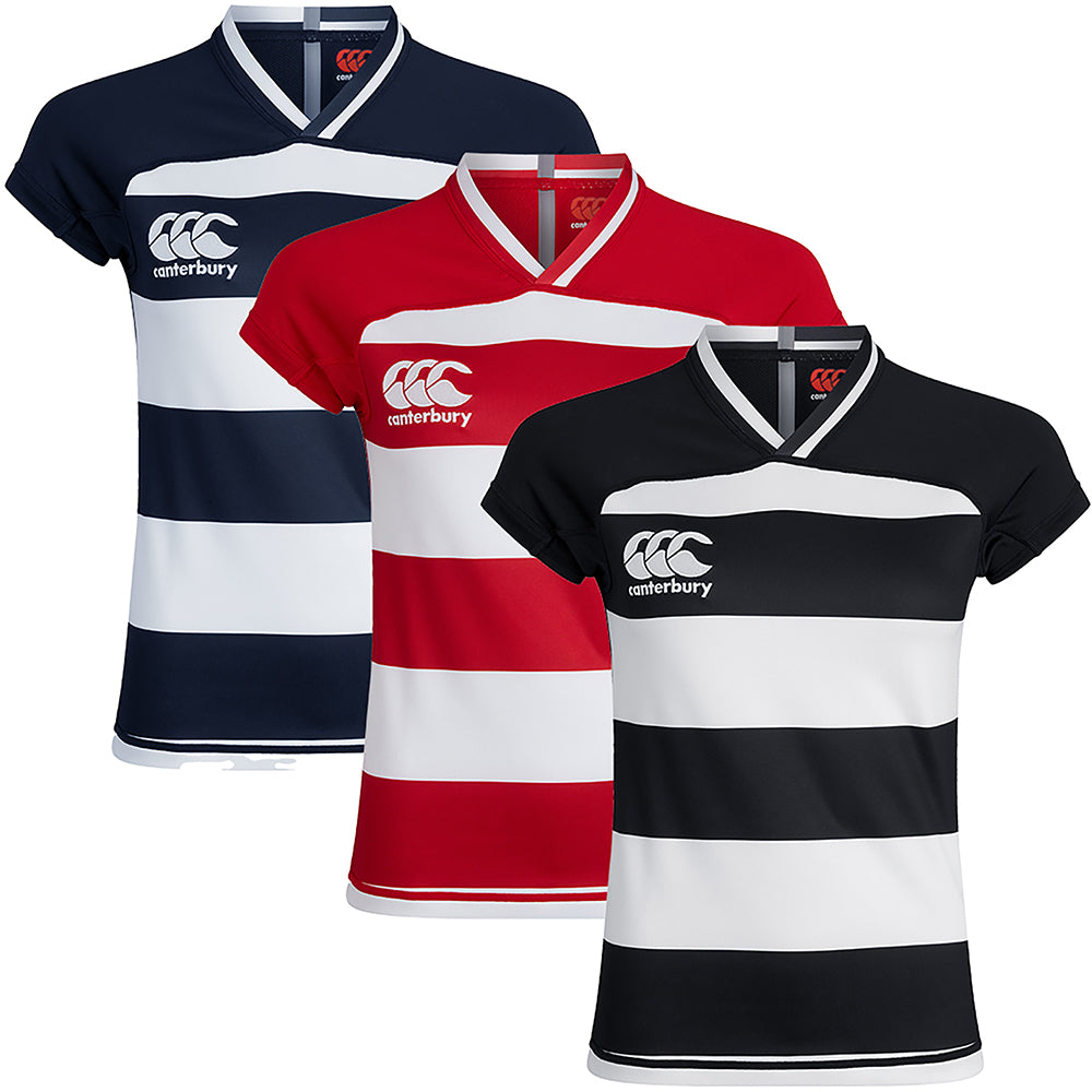 Canterbury Vapodri Hooped Evader Jersey Women's