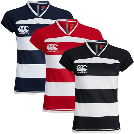 Canterbury Vapodri Hooped Evader Jersey Women's