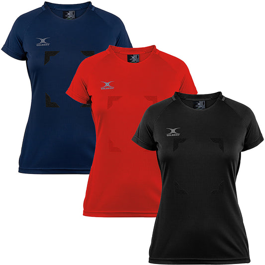 Gilbert Eclipse Netball Top With Hook & Loop Women's