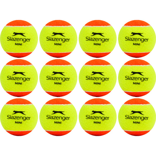 Mini Tennis Orange Low Compression (12 Balls)