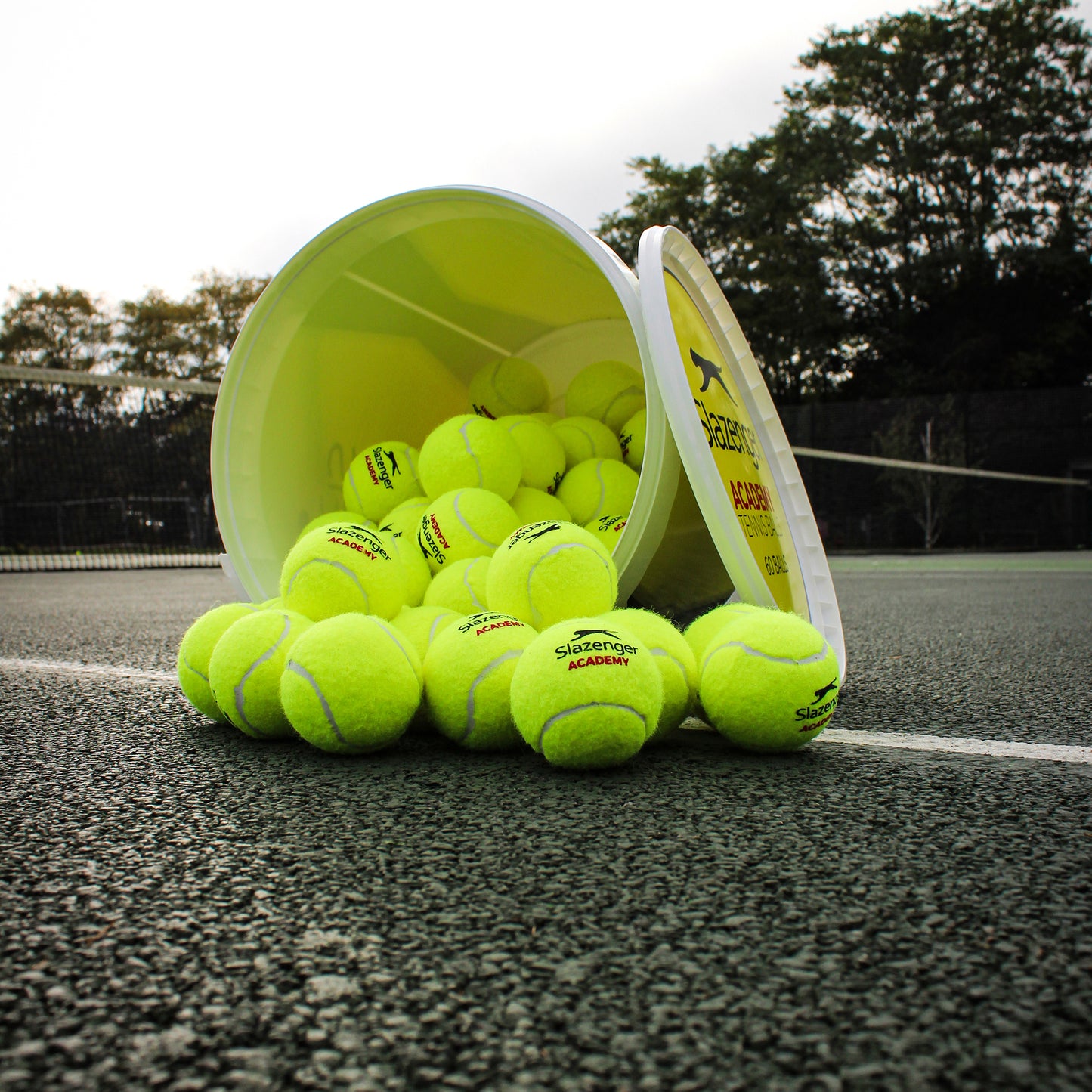 Slazenger Academy Trainer Tennis Ball Bucket