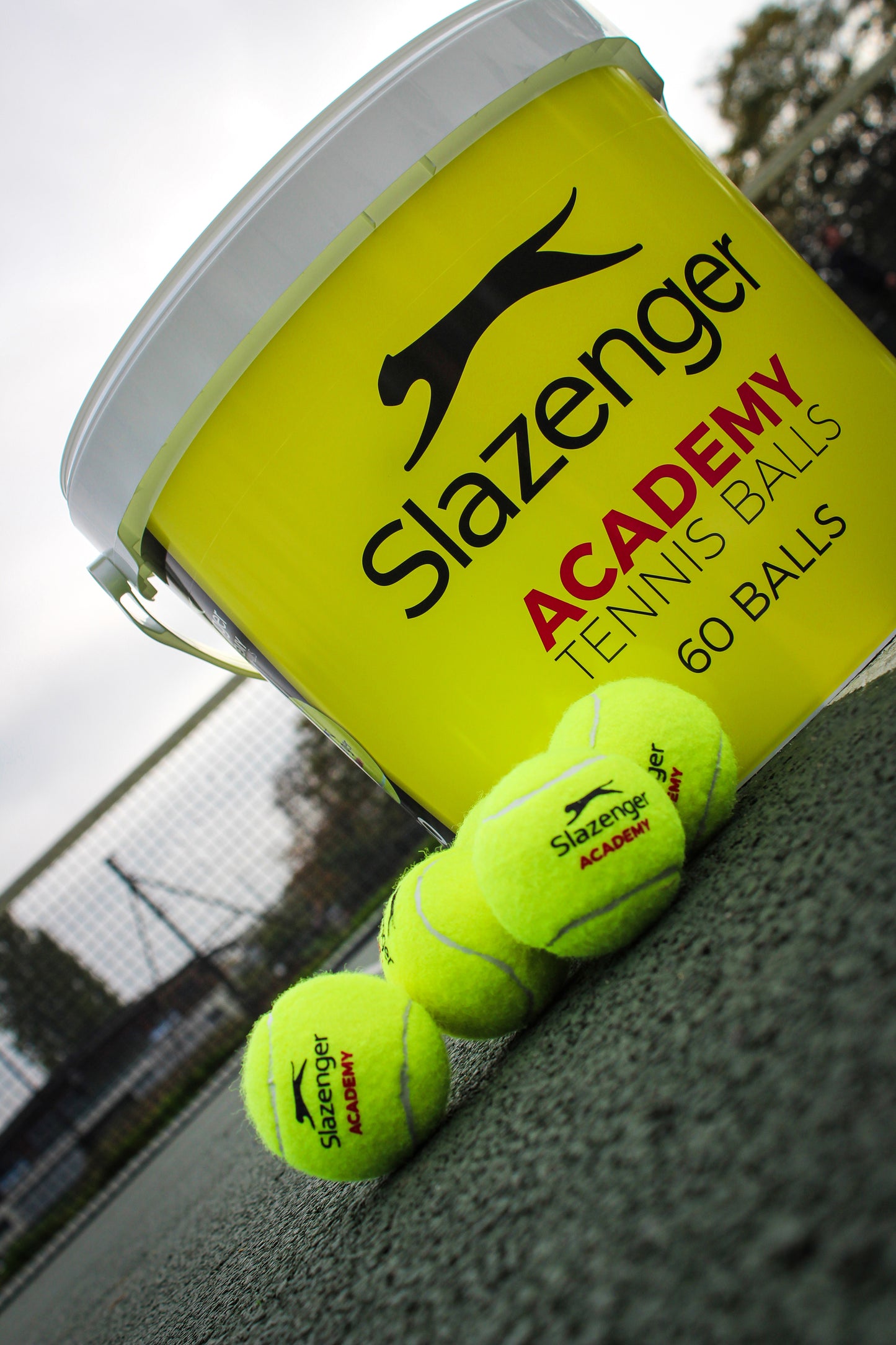 Slazenger Academy Trainer Tennis Ball Bucket
