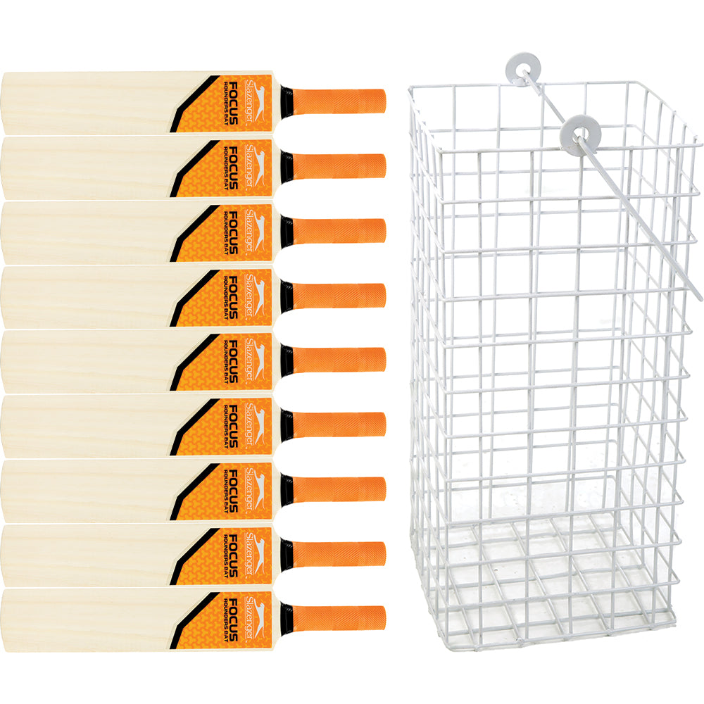 Slazenger Focus Rounders Bat & Carrier Pack