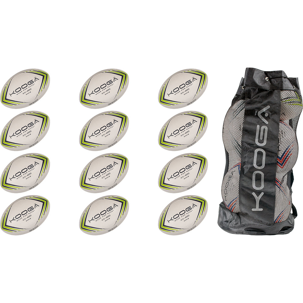 Kooga KX-400 Rugby Ball Pack