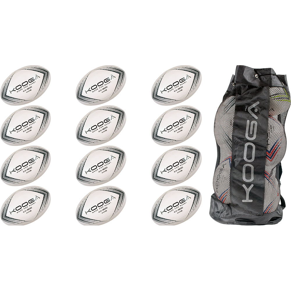 Kooga KX-600 Rugby Ball Pack