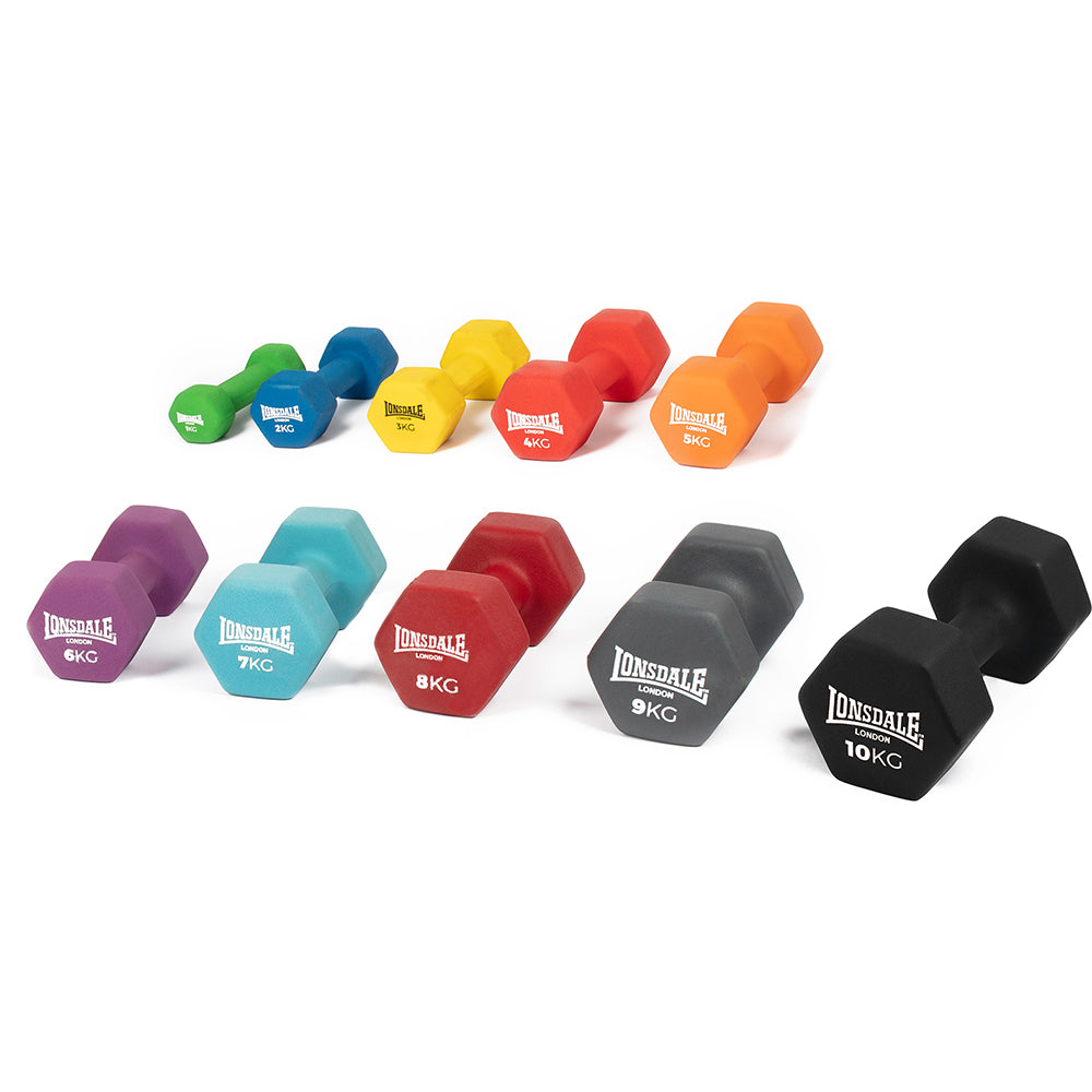 Lonsdale Neoprene Dumbbell Pack 1