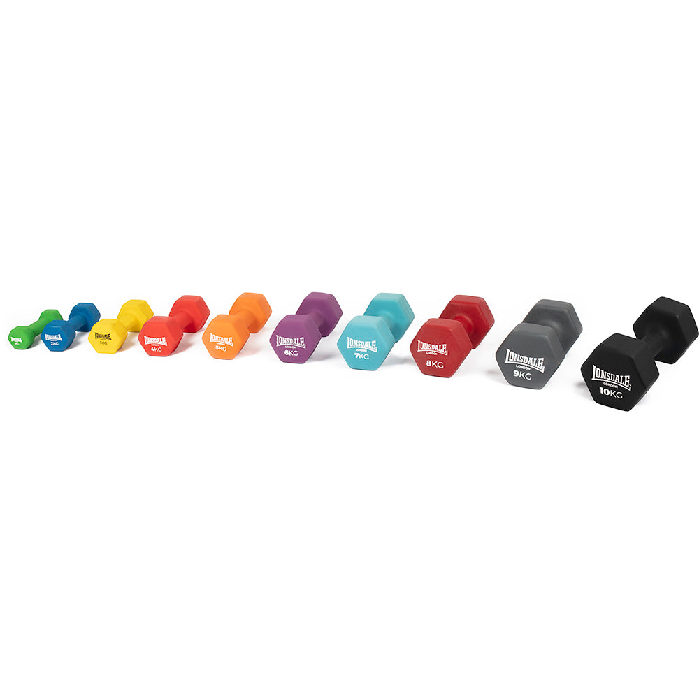Lonsdale Neoprene Dumbbell Pack 1