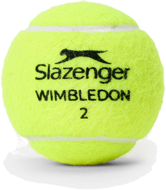 Slazenger Wimbledon Tennis Ball (Single Tube)