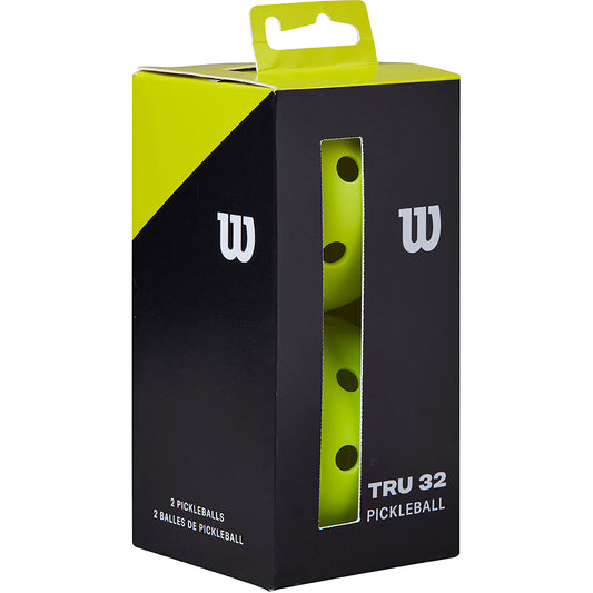 Wilson Tru 32 Outdoor Pickleball Ball - 2 Balls