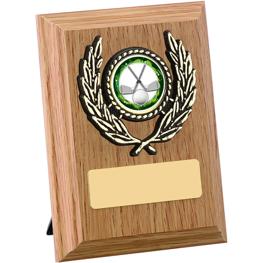 Light Oak Finish Plaque