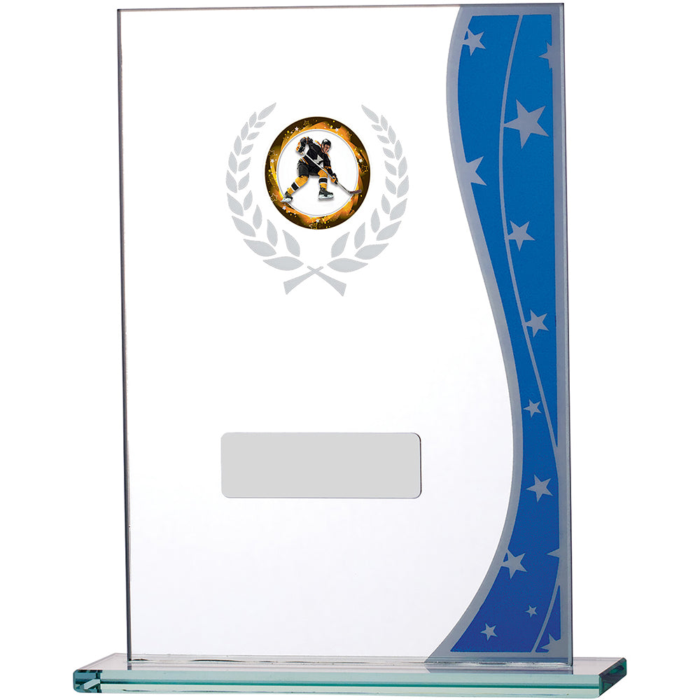 Clear Glass with Mirror Edge Award