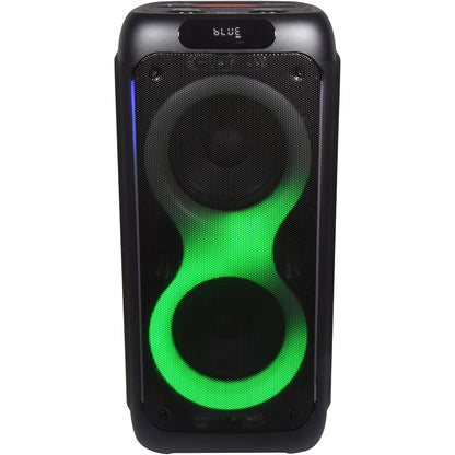 QULA-28 Rechargeable Portable PA Speaker with Inbuilt Mic, UHF Headset & LED Light Show