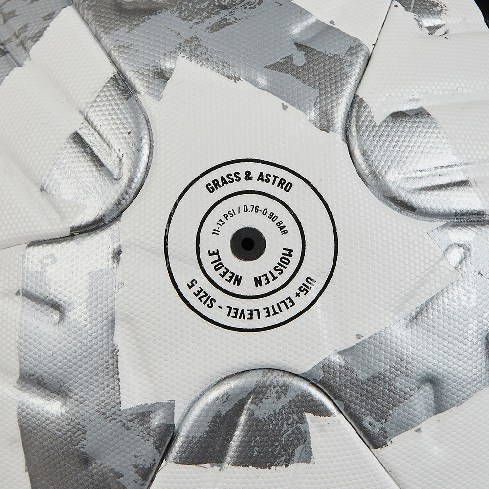 Mitre FA Cup Train Football White/Silver/Red