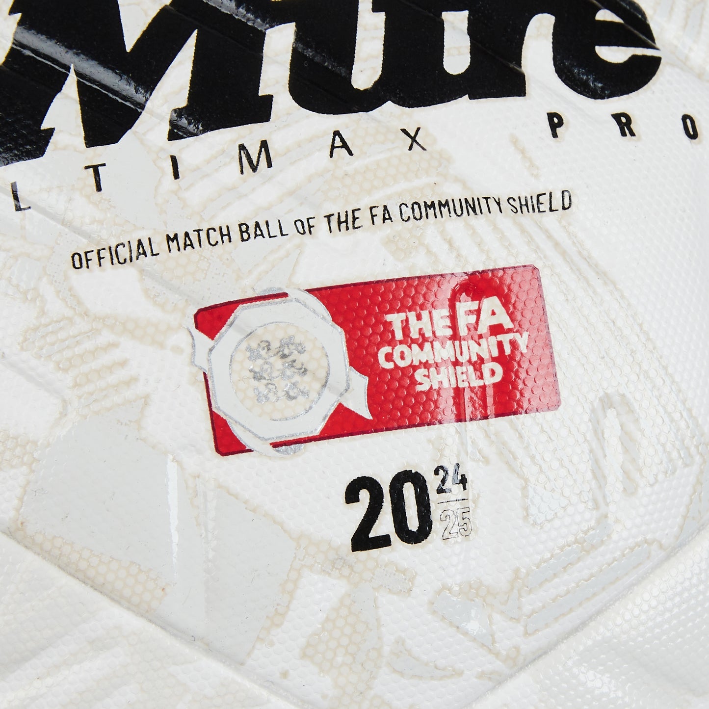 FA Community Shield Ultimax Pro Football