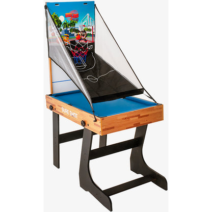 Sure Shot 5 in 1 Folding Games Table
