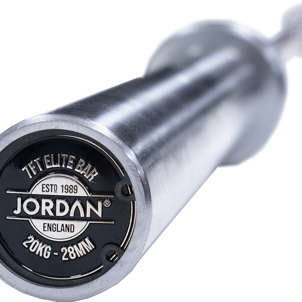 7ft Elite Steel High Performance Olympic Bar - 28mm