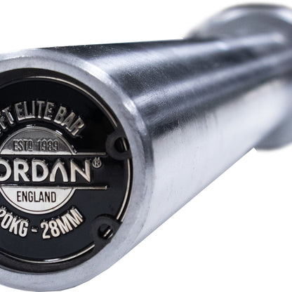 7ft Elite Steel High Performance Olympic Bar - 28mm