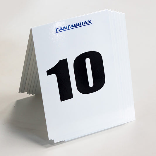 Steel Lane Markers (1-8)