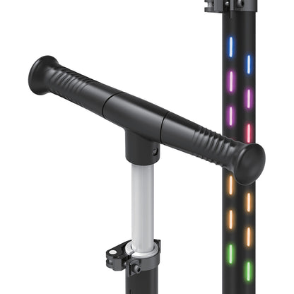 Zinc Three Wheeled Folding LED Scooter