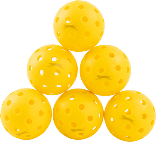Slazenger Outdoor Pickleballs (Set of 6)