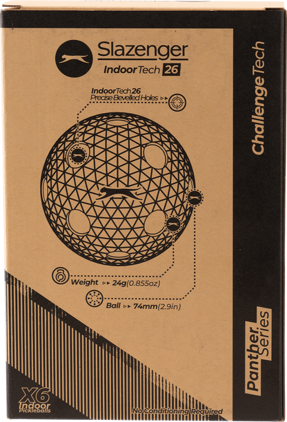 Slazenger Indoor Pickleballs (Set of 6)